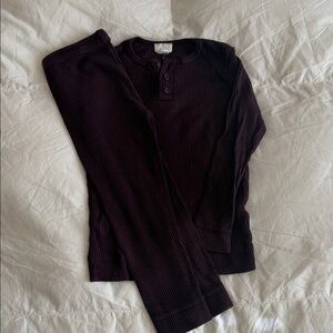Jamie Kay Kids Matching Set in Dark Purple